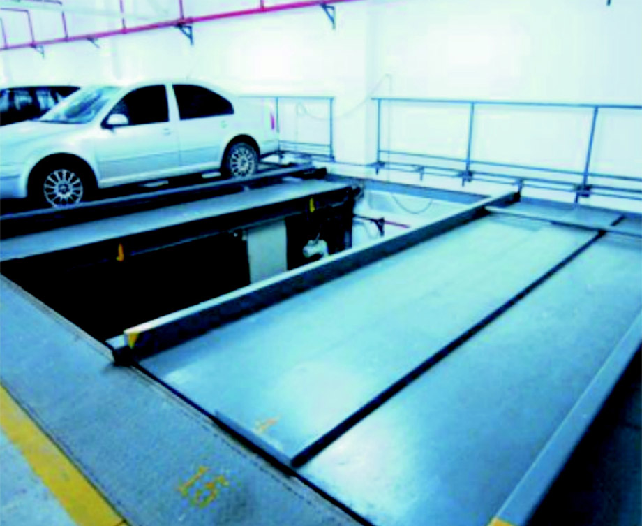 PSH2-D1負一正一地坑二層升降橫移機械立體停車位設備